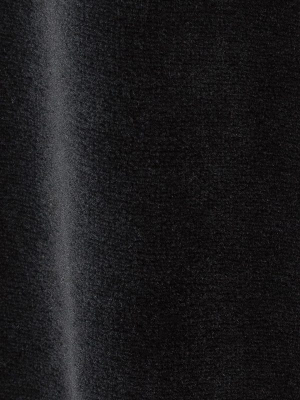 Black Huxley Velour Sweatshirt - Image 3