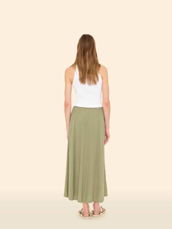 Dark Seagrass Deon Skirt - Image 2