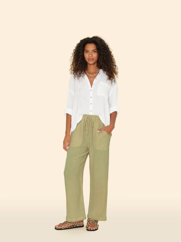 Dark Seagrass Devon Pant