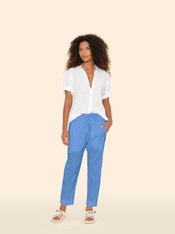 Corona Blue Draper Pant
