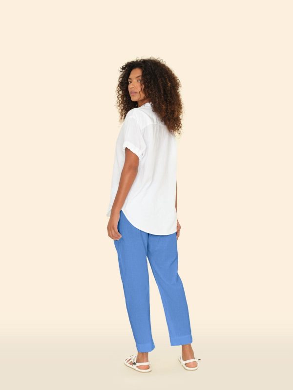 Corona Blue Draper Pant - Image 2