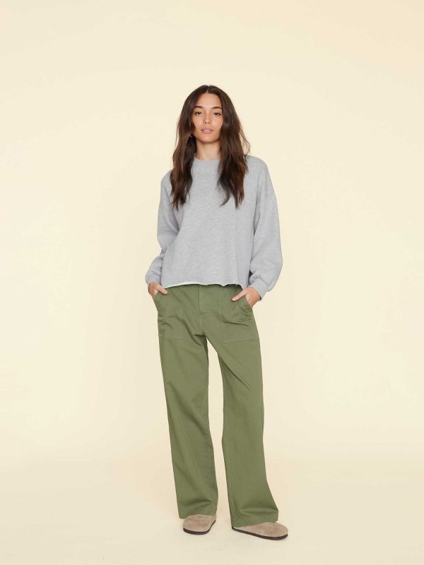 Hazy Sage Morleigh Twill Pant