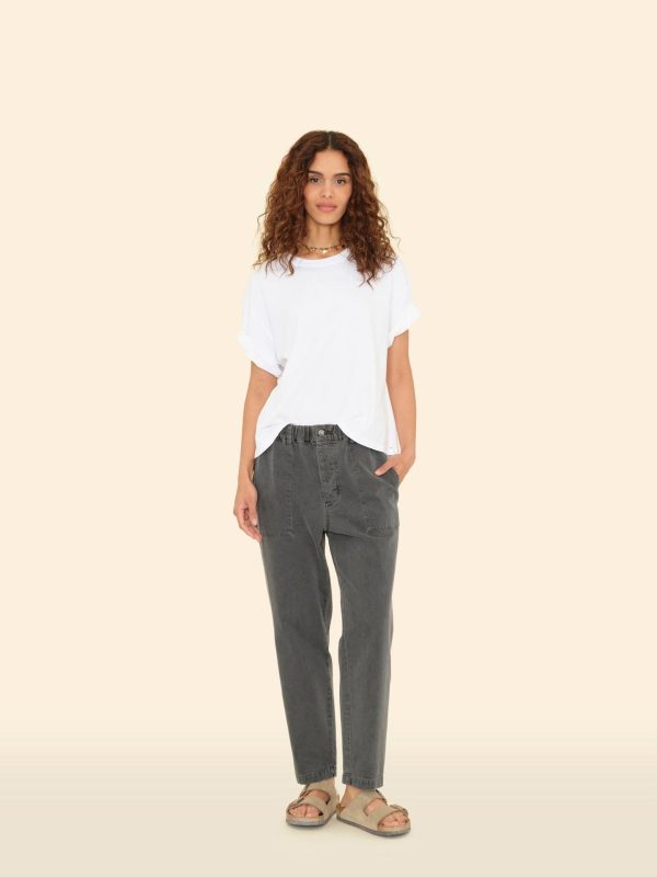 Pigment Charcoal Mercer Denim Pant