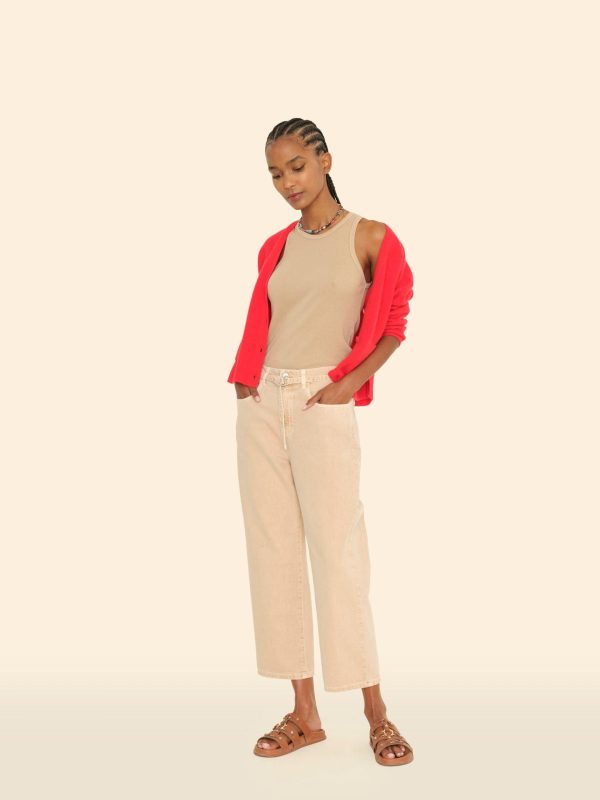 Khaki Brecker Denim Pant