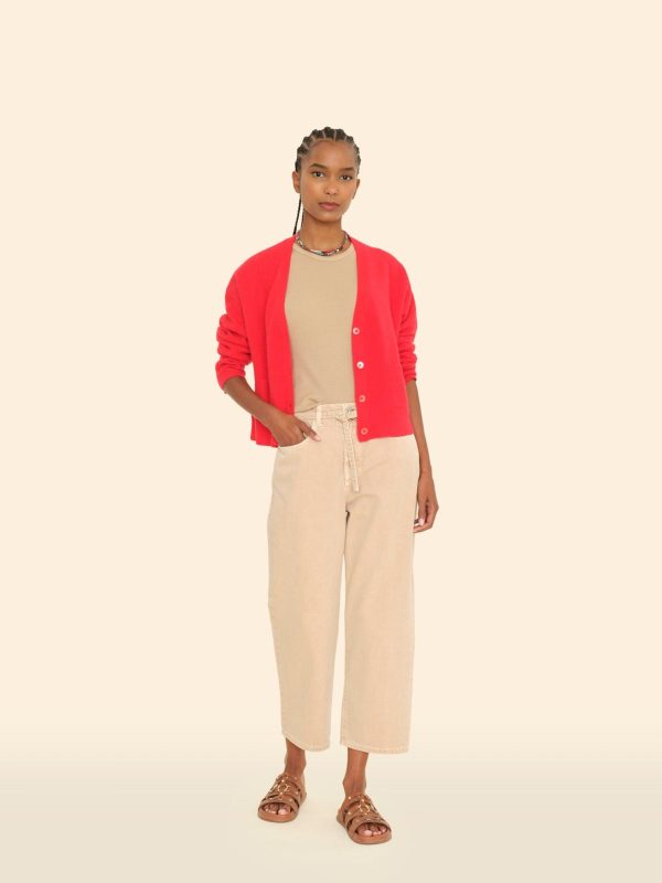 Khaki Brecker Denim Pant - Image 3