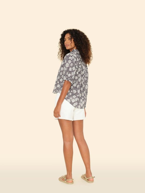 White Hailey Denim Short - Image 2