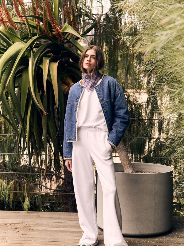 White Emmette Sweatpant - Image 2
