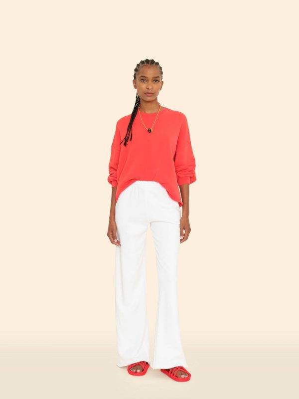 White Emmette Sweatpant - Image 4