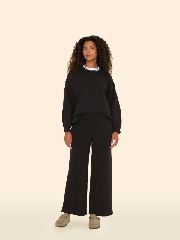 Black Emmette Sweatpant