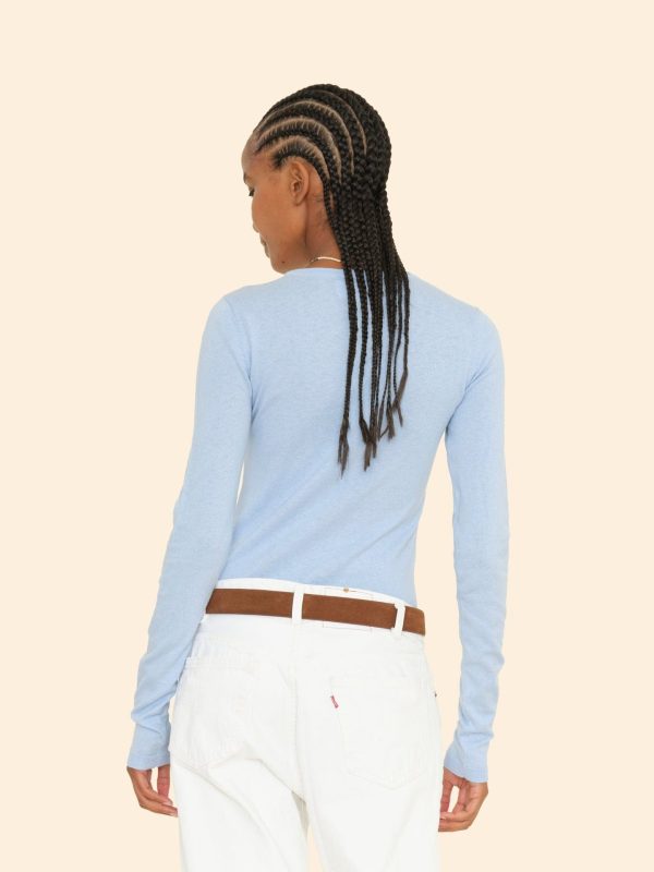 Salt Blue Crewe Sweater - Image 2
