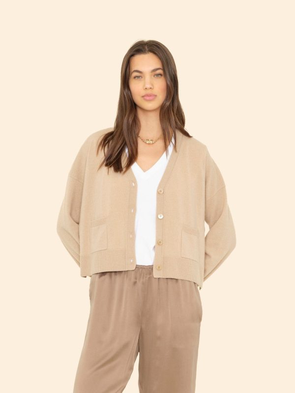 Camel Trudie Cardigan