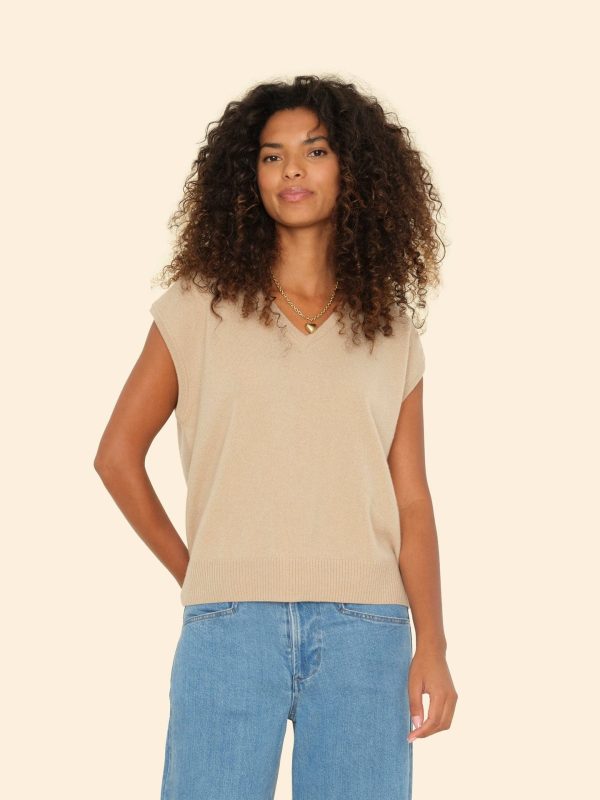 Camel Val Sweater