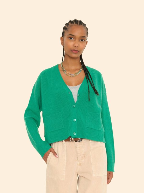 Gulf Green Trudie Cardigan